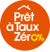 Prêt à taux zéro %