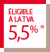 Eligible à la TVA 5,5%